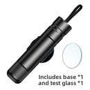 Black 2-in-1 Emergency Car Escape Tool - Spring-Loaded Window Breaker & Seatbelt Cutter-1