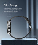 2-in-1 Smartwatch with Built-in TWS Earphones - IP67 Waterproof, Health Monitoring & CNC Metal Design(Silver rubber)-3