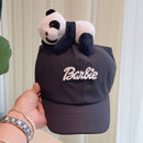 Cute Plush - Decorated Baseball Cap(black)-1