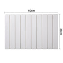 Collapsible Diatom Mud Bath Mat - Quick Dry, Non-Slip, Odor-Free Absorbent Pad(white)-1