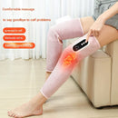 Rechargeable Air Compression Leg Massager with Heat Therapy for Knee & Calf Relief(grey-Double)-2