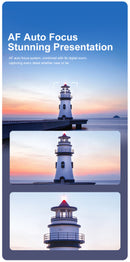 4K Ultra HD Digital Camera - 75MP, 2.8-inch Rotatable Screen, Auto Focus & Built-in Flash(black)-5