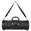Portable Wireless Speaker - FM Radio, USB/TF Playback, AUX Input, Microphone Support & 2000mAh Battery(black)-1