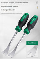 Professional 5-Piece Automotive Trim & Clip Removal Tool Set - High-Carbon Steel Pry Tools(black and green)-3