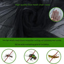 Portable Outdoor Chair Cover with Mosquito Net & Sun Canopy - UV & Water-Resistant Shelter for Camping & Fishing(black 205*125*205CM)(not including stand)-3
