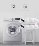 Grey Luxury Adjustable Bed Pillow Set (2-Pack) - Hotel Quality Down Alternative for Ultimate Neck Support & Comfort-6