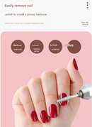 Pink Professional Rechargeable Nail Drill Machine - 45000RPM Portable E-File Kit for Acrylic, Gel, Polishing & Manicure-6