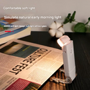 2 Pcs Blue USB Rechargeable Clip-on LED Book Light - 3 Color Modes & Dimmable Brightness for Eye-Caring Reading-3
