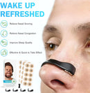 White Round Anti-snoring Patch Set (30 Pairs of patches) Magnetic Nasal Dilator Kit for Snoring Relief - Reusable Multi-Size Sleep & Sport Breathing Aid-3