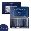 Giorgione Artist Watercolour Pencils 36-Color Set - Premium Water Soluble Colored Pencils for Art & Drawing with Tin Case-1