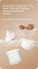 Manual Ice Shaver Machine Portable Hand-Crank Snow Cone Maker for Home Use with 2 Ice Cube Molds-5