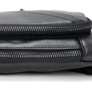 Brown Men's Leather Sling Backpack - Casual Crossbody Chest Bag-4