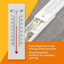 2-Pack Outdoor Fake Thermometer Diversion Safe - Hidden Key, Money, Medicine Hiding Box-3