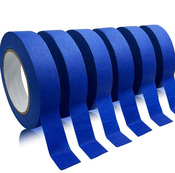 (10-Pack) Professional Blue Painter's Tape  - 14-Day Clean Removal, UV Resistant for Crisp Paint Lines