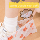 50 Pieces Thickened Non-Woven Disposable Shoe Covers (Blue Rabbit) – Universal Fit (EU Size 34-45) for Guests & Floor Protection-4