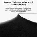 5-Pair Grey UV Protection Fingerless Gloves for Nail Art Curing and Cycling Sun Protection - Made of Nylon/Spandex, Manicure Hand Care-3