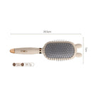 Rabbit ear comb Soft Touch Air Cushion Hair Brush with Built-in Cleaning Claw Detangling Massage Comb for Wet and Dry Hair Gentle Scalp Care-5