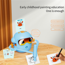 Pink Interactive Drawing Robot Educational Art Toy for Kids Smart Voice Guide Step-by-Step Painting Tutor with Cards-5