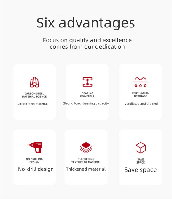 5-Tier Kitchen Corner Shelf Stand - Heavy Duty Carbon Steel Pot & Pan Organiser - Rust Resistant Freestanding Storage Rack for Small Spaces