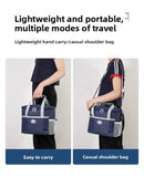 Large Insulated Cooler Bag Thermal Lunch Tote 16L Capacity with Adjustable Shoulder Strap for Picnics Camping & Work Pink-10