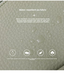 Women's Soft PU Leather Sling Bag Crossbody Chest Purse with Adjustable Boho Strap - Lightweight Multi-Pocket Shoulder Daypack for Travel & Daily Use - Light green-12