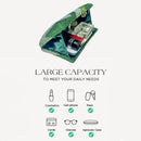 Luxury Green Rhinestone Evening Clutch Bag Women Crystal Sparkle Formal Purse with Chain Strap for Wedding Party Prom-3