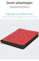 Premium Toploader Binder 9 Pocket 216 Capacity Trading Card Album Zippered PU Leather Storage Holder for Sports TCG & AFL Cards Black-6