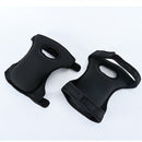 Waterproof Garden Knee Pads High Density EVA Foam Cushion for Weeding & Cleaning Adjustable Neoprene Straps Dark Black 1 Pair-7