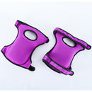 Waterproof Garden Knee Pads High Density EVA Foam Cushion for Weeding & Cleaning Adjustable Neoprene Straps Dark Purple 1 Pair-7