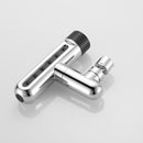 Universal Kitchen Tap Extender 6 Spray Modes with Waterfall Effect 360 Degree Swivel Faucet Aerator Head Anti-Splash Nozzle Attachment Brass Interface for Sink Washing Up-2