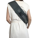 Light Grey Adjustable Pet Carrier Sling Bag - Comfortable Wide Shoulder Strap Crossbody Tote for Cats and Small Dogs (Up to 13 lbs)-2