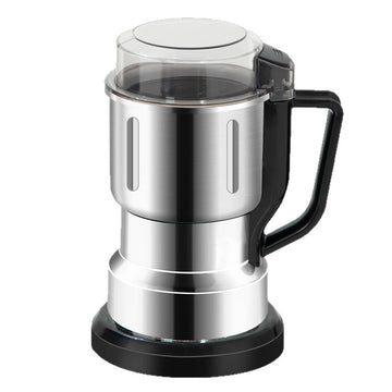 500g Large-Capacity Electric Grinder and Pulverizer with 5 Set Blades - Multi-Function 300W Kitchen Mill for Grains, Spices, Coffee Beans