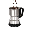 500g Large-Capacity Electric Grinder and Pulverizer with 5 Set Blades - Multi-Function 300W Kitchen Mill for Grains, Spices, Coffee Beans-2