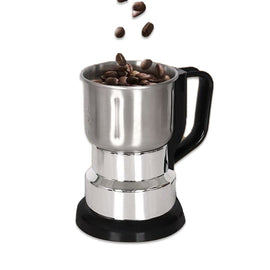 500g Large-Capacity Electric Grinder and Pulverizer with 5 Set Blades - Multi-Function 300W Kitchen Mill for Grains, Spices, Coffee Beans - 0