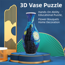 160 PCS Autumn 3D Puzzle Vase - DIY Interlocking Flower Vase Kit, Home Decorative and Toy Gift for Mom-2