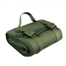 200x75CM Green Outdoor Tactical Roll-Up Shooting Mat - MOLLE Webbing & Stake Down Eyelets - Portable Waterproof Ground Pad for Field Training, Camping & Picnic-1