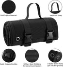 200x75CM Green Outdoor Tactical Roll-Up Shooting Mat - MOLLE Webbing & Stake Down Eyelets - Portable Waterproof Ground Pad for Field Training, Camping & Picnic-2