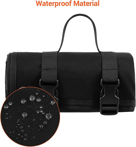 200x75CM Green Outdoor Tactical Roll-Up Shooting Mat - MOLLE Webbing & Stake Down Eyelets - Portable Waterproof Ground Pad for Field Training, Camping & Picnic