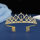 2-piece Golden and Silvery Birthday Girl Tiara and Sash Set - Elegant Rhinestone Alloy Crown with , Glitter "BIRTHDAY GIRL" Sash & Safety Pin - Perfect Princess Party Accessory for Women and Girls-2