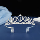 2-piece Silvery and Golden Birthday Girl Tiara and Sash Set - Elegant Rhinestone Alloy Crown with , Glitter "BIRTHDAY GIRL" Sash & Safety Pin - Perfect Princess Party Accessory for Women and Girls-2