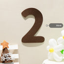 Felt Birthday Banner Set with Interchangeable Numbers 0-9 Pom Pom Garland Pennant Flags Happy Birthday Decoration-6