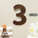 Felt Birthday Banner Set with Interchangeable Numbers 0-9 Pom Pom Garland Pennant Flags Happy Birthday Decoration-7