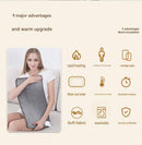 Electric Heating Pad 43x84cm with 9 Heat Levels and 4 Timer Settings, Washable Full Body Heating Mat for Back, Waist, Legs and Shoulders-2
