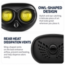 Red Owl Car Air Vent Perfume Ornament with Rotatable Clip - Refillable Fragrance System & Premium Alloy Interior Decor-6