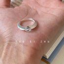 Rotating Orbit Planet Ring with Zirconia Crystal- US Size 7 Silver Tone Statement Ring, Celestial Saturn Inspired Jewellery for Women's Everyday Wear and Gifts-1