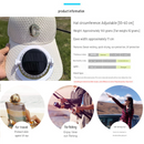 Khaki Solar Powered Fan Hat - Breathable Mesh Cap with USB Rechargeable Cooling Fan, LED Display, Adjustable Brim for Outdoor Fishing Camping Hiking Summer Heat Relief-6