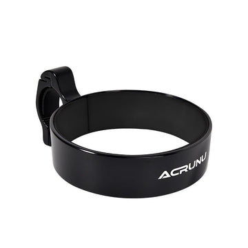 Black Aluminium Alloy Bicycle Cup Holder - Adjustable Handlebar Mount for Coffee Bottles, Universal Drink Rack for E-Bikes Motorcycles Road Bikes