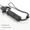 Stainless Steel Fishing Lip Gripper - 22cm Non-Slip Handle & Jaw Control, One-Handed Fish Holder  for Angling Boating-5