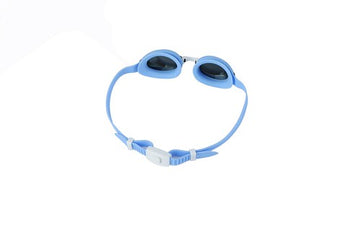 Junior mirrored lens swimming goggles silver - 0
