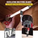 100PCS Oscillating Saw Blades, Quick Release Multitool Blades Kit, HCS Tool Blades for Wood Plastic, Compatible with Dewalt Dremel Fein Worx Bosch Makita Milwaukee-2